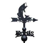 Black Country Metal Works Weathervane Cast Iron Fish - Standard