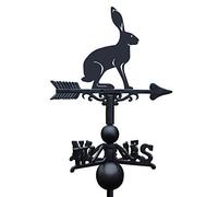 Black Country Metal Works Weathervane Hare Cast Iron - Standard