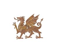 Black Country Metalworks New Rustic Welsh Dragon Wall Art - 60cm