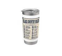 Black Country Rules Yam Yam Dialect Stainless Steel Insulated Tumbler