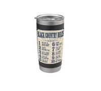 Black Country Rules Yam Yam Dialect Stainless Steel Insulated Tumbler