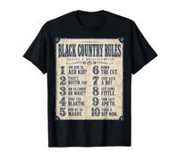 Black Country Rules Yam Yam Dialect T-Shirt