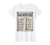 Black Country Rules Yam Yam Dialect Value Graphic T-Shirt, Women, White, M