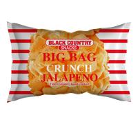 Black Country Snacks Big Bag Pork Crunch - Jalapeno 80G