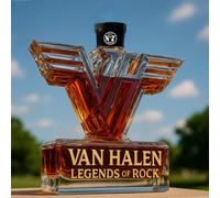(Black cover) Van Halen Whiskey Bottler Whiskey Bottle