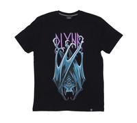 Black Covid Bat Tee Short Sleeve- male- Dolly Noire- T-Shirts- Black- XS- Tops XS