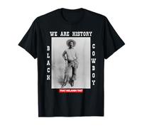 Black Cowboy Bill Pickett Cowboy African American History T-Shirt