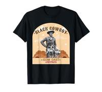 Black Cowboy Isom Dart African American Black Cowboy History T-Shirt