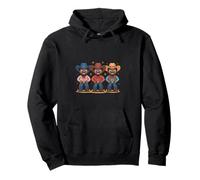 Black Cowboy Roots Strong and Free Design Pullover Hoodie