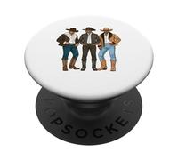 Black Cowboys - Melanin Cowboy Western Rodeo Rancher PopSockets Adhesive PopGrip