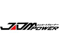 Black Creative JDM Power Car Sticker Window Bumper Decal，Universal Bumper & Window Deco