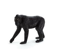 Mojo - Hand-Painted Toy Figure - Black Crested Macaque - True-to-Life, Highly Detailed