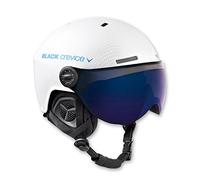 Black Crevice Arlberg Ski Helmet white White/Blue Size:S/M