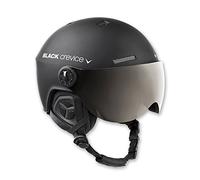 Black Crevice Gstaad Adults' Ski Helmet