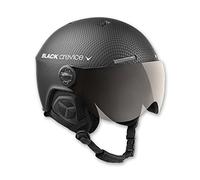 Black Crevice Gstaad Ski Helmet grey Carbón Size:M/L