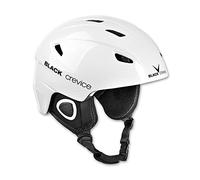 Black Crevice Kitzbühel Ski Helmet White weiß carbon Size:XS