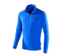Black Crevice Men Skirolli Ski Roll-Neck, blue - blue / red, L (Manufacturer Size: 52)