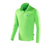 Black Crevice Men Skirolli Ski Roll-Neck, Green - green/blue, XL (Manufacturer Size: 54)