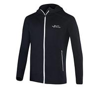 Black Crevice Men's Merino Hooded Jacket, L