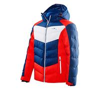 Black Crevice Men's Ski Jacket, mens, Ski jacket., blue/red/white, 60 (EU)