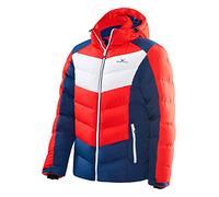 Black Crevice Men's Ski Jacket, mens, Ski jacket., Red/Blue/White, 60 (EU)