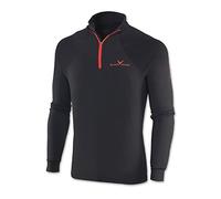 Black Crevice Men's Ski Jacket Multi-Coloured black/red Size:L