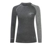 Black Crevice Women's Merino Wool Long-Sleeved Shirt