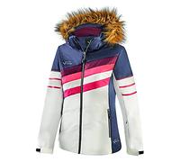 Black Crevice Women's ski Jacket, Dark Blue/White/Pink, 36