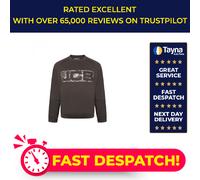 Black Crew Sweatshirt Xxl CREW/B-XXL JCB Genuine Top Quality Product New