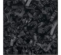 Black Crinkle Cut, Zig Zag Shredded Paper, Ideal for Gift Decoration, Hamper Filling and Gift Packaging (5kg)