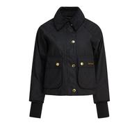 Black Cropped Wax Jacket Aw25 - female - Barbour - Light Jackets - Black - M - Jackets M