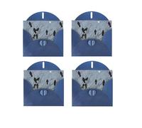 Black Crow Birds Thank You Notes Dot Note Cards With Envelopes Stickers Greeting Blank Card