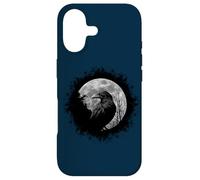 Black Crow Mystical Raven at Full Moon Case for iPhone 17