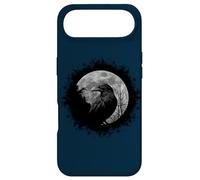 Black Crow Mystical Raven at Full Moon Case for iPhone Air