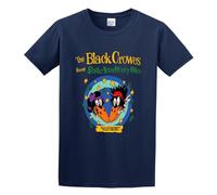 Black Crowe Shake Your Moneymaker Mens Round Neck Cotton T Shirts Size L