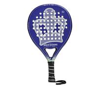 Black Crown - Piton 11 Soft Padel Racquet - Round Shape - Balance Between Control and Power - Weight 355 g - Frame 38 mm 80% Carbon Fiber - Resistant - Aggressive Hits