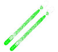 BLACK CROWS Captis - Men - Green / White - size 184- model 2026 184