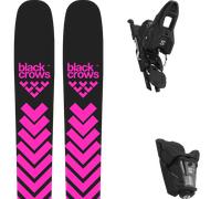 Blackcrows - Big mountain freeride skis - Corvus 2026 for Men in Wood - Size 191 cm - Black Black 191 cm