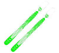 BLACK CROWS Junius - Children - Green / White - size 141- model 2026 141