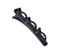 Black Crystal Braided Hair Accessories - Double Bangs Hair Clips, Side Bangs Hair Pins Barrettes for Women Hair Styling