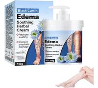 Black Cumin HerBal Cream Muscle Relief Cream Varicose Veins Relief Lotion Leg Deep Moisturizing Lotion Effectively Reduce Leg Discomfort for All Skin Types