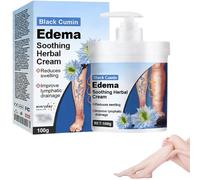 Black Cumin Herbal Cream, Natural Plant Repair Cream, Joint Repair Cream, Effectively Reduce Leg Discomfort for All Skin Types (1pc)