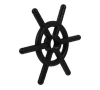 Black Cup Snowflake Plastic Head Washer Accessory for Beer and Tea Cups