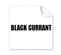 Black Currant Fruit Name Foods Glasses Cloth Cleaning Cloth Phone Screen Cleaner 5pcs Gift