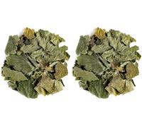 Black Currant Organic Leaf Tea - Great With Deserts - Ribes Nigrum - The Currant Bush 100g (Pack of 2)