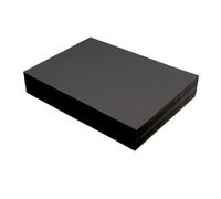 Black Cut Away Embroidery Stabilizer 10"x12" 100 Precut Sheets, Seneme 2.5oz Medium Weight Cut Away Stabilizer for Embroidery Backing for Machine Embroidery and Hand Sewing - Fits 5"x7" Hoops