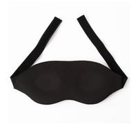 Black D Eye Mask Sponge Sleep Blindfold for Travel and Yoga