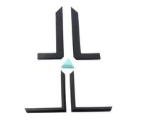 Black D-shell Cover Rubber Non-Slip Bumper Feet Replacement For Asus TUF Gaming A15 FA507 FA507RC FA507RF FA507RW FA507RM FA507RR FA507RC FA507RE/ F15 FX507 FX507ZC FX507ZM FX507ZR FX507VV FX507VU