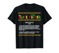 Black Dad Melanin Father Juneteenth Father's Day Men Bruh Value Graphic T-Shirt, Men, Black, XL