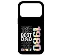 Black Daddy Best Dad Ever Since 1980 Case for iPhone 17 Pro